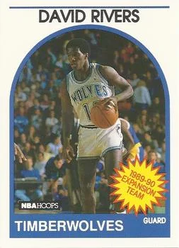 1989-90 Hoops David Rivers EXP #346 card image