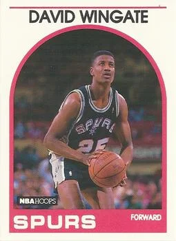 1989-90 Hoops David Wingate #323 card image