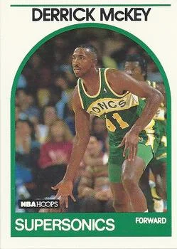 1989-90 Hoops Derrick McKey #233 card image