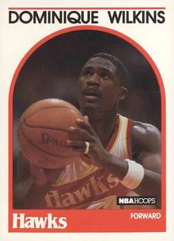 1989-90 Hoops Dominique Wilkins #130 card image