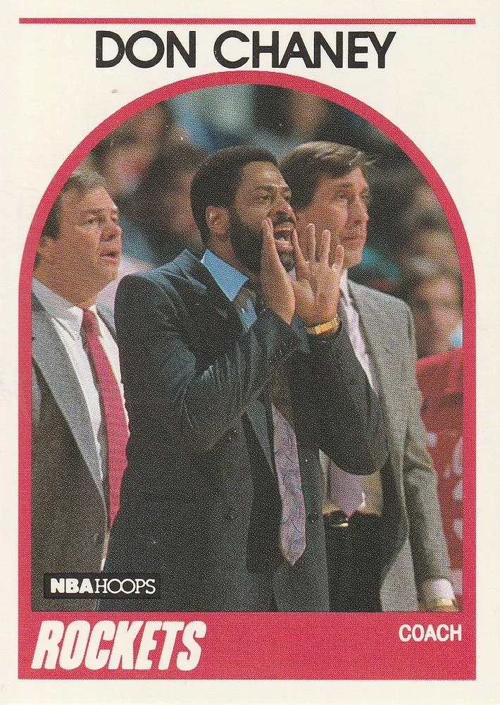 1989-90 Hoops Don Chaney Head Coach #123a card image