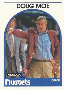 1989-90 Hoops Doug Moe Head Coach #283 card image
