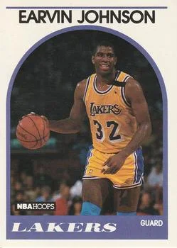 1989-90 Hoops Earvin Johnson #270 card image