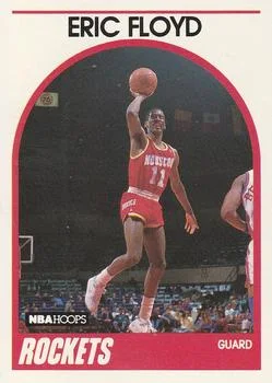1989-90 Hoops Eric Floyd #117 card image