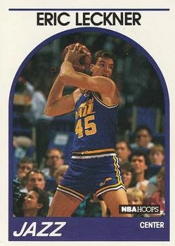 1989-90 Hoops Eric Leckner #12 card image