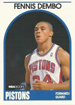 1989-90 Hoops Fennis Dembo #72 card image