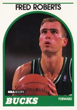1989-90 Hoops Fred Roberts #136 card image