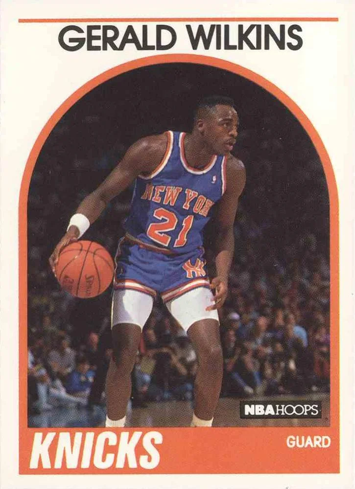 1989-90 Hoops Gerald Wilkins #63 card image