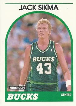 1989-90 Hoops Jack Sikma #66 card image