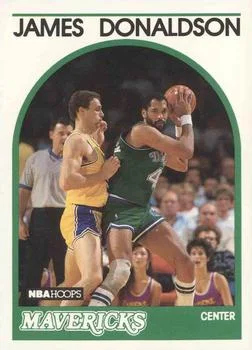 1989-90 Hoops James Donaldson #189 card image
