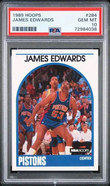 1989-90 Hoops James Edwards #284 card image