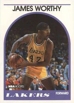 1989-90 Hoops James Worthy #210 card image