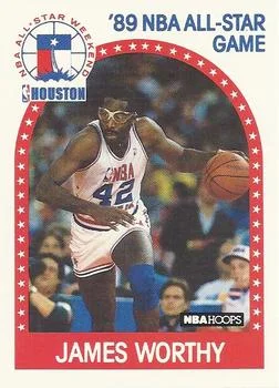 1989-90 Hoops James Worthy #219 card image