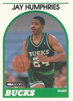 1989-90 Hoops Jay Humphries #298 card image