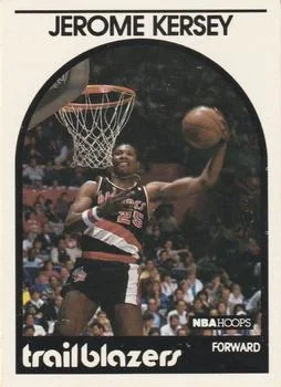 1989-90 Hoops Jerome Kersey #285 card image