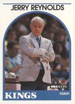 1989-90 Hoops Jerry Reynolds Head Coach #161 card image
