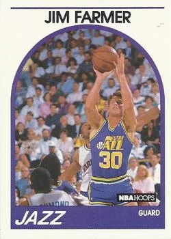 1989-90 Hoops Jim Farmer #227 card image