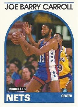 1989-90 Hoops Joe Barry Carroll #198 card image
