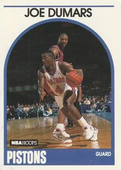 1989-90 Hoops Joe Dumars #1 card image