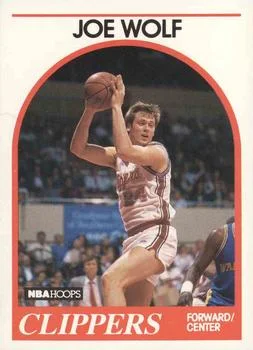 1989-90 Hoops Joe Wolf #173 card image