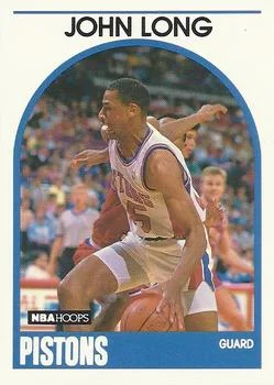 1989-90 Hoops John Long UERUER: Drafted 1979 #167 card image