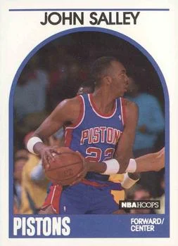 1989-90 Hoops John Salley #109 card image