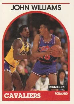 1989-90 Hoops John Williams #118 card image