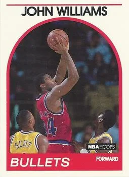 1989-90 Hoops John Williams #254 card image