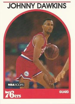 1989-90 Hoops Johnny Dawkins #311 card image