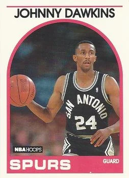 1989-90 Hoops Johnny Dawkins SP #78 card image