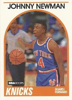 1989-90 Hoops Johnny Newman #58 card image