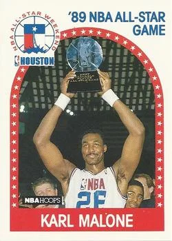 1989-90 Hoops Karl Malone #116 card image