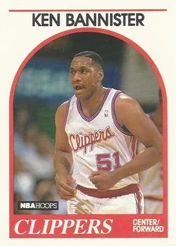 1989-90 Hoops Ken Bannister #326 card image