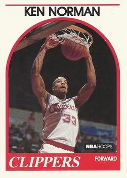 1989-90 Hoops Ken Norman #162 card image