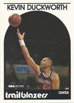 1989-90 Hoops Kevin Duckworth #103 card image