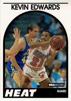 1989-90 Hoops Kevin Edwards #41 card image