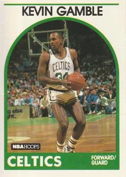 1989-90 Hoops Kevin Gamble #338 card image