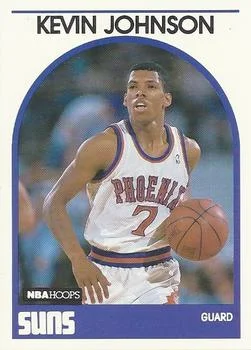 1989-90 Hoops Kevin Johnson #35 card image