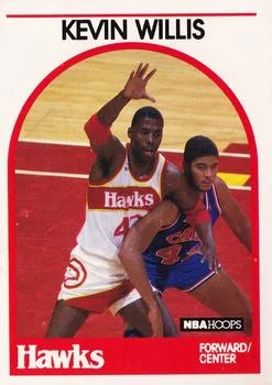 1989-90 Hoops Kevin Willis #98 card image