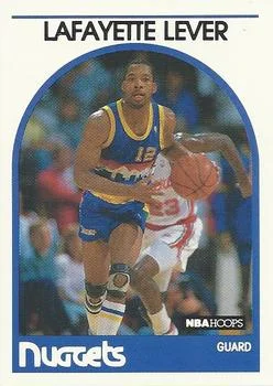 1989-90 Hoops Lafayette Lever #220 card image