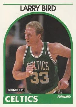 1989-90 Hoops Larry Bird #150 card image