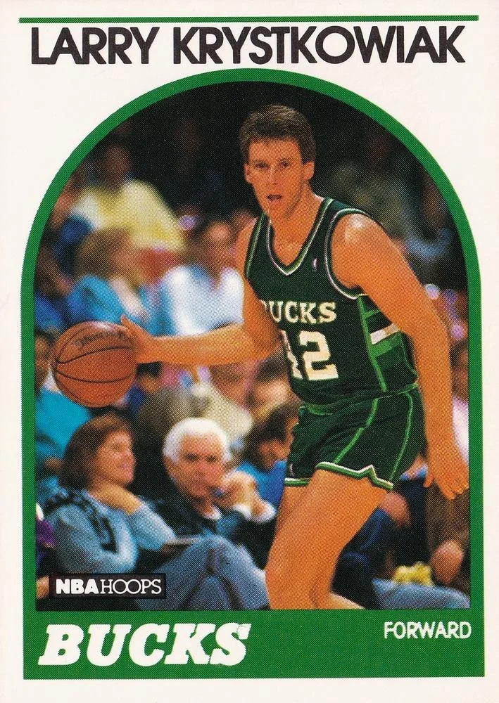 1989-90 Hoops Larry Krystkowiak #258 card image