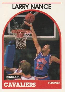 1989-90 Hoops Larry Nance #25 card image