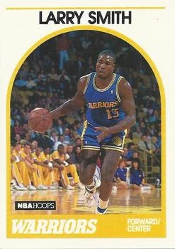 1989-90 Hoops Larry Smith SP #168 card image