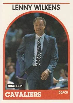 1989-90 Hoops Lenny Wilkens Head Coach #216 card image