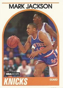 1989-90 Hoops Mark Jackson #300 card image