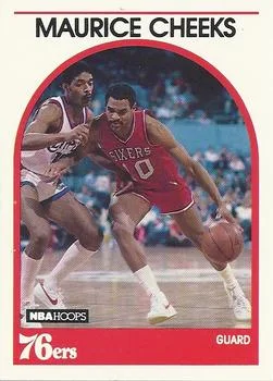 1989-90 Hoops Maurice Cheeks SP #65 card image