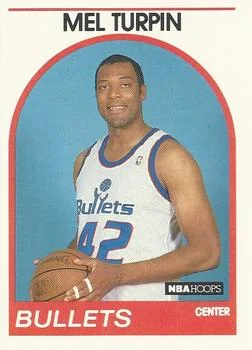 1989-90 Hoops Mel Turpin #316 card image