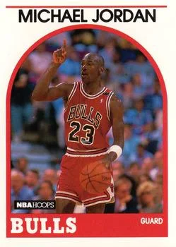 1989-90 Hoops Michael Jordan #200 card image