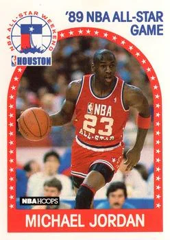 1989-90 Hoops Michael Jordan #21 card image